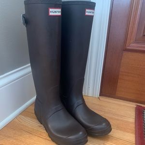 Hunter knee high boots